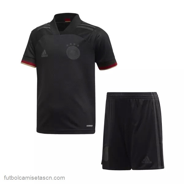 Camiseta Alemania 2ª Niño 2021 Negro